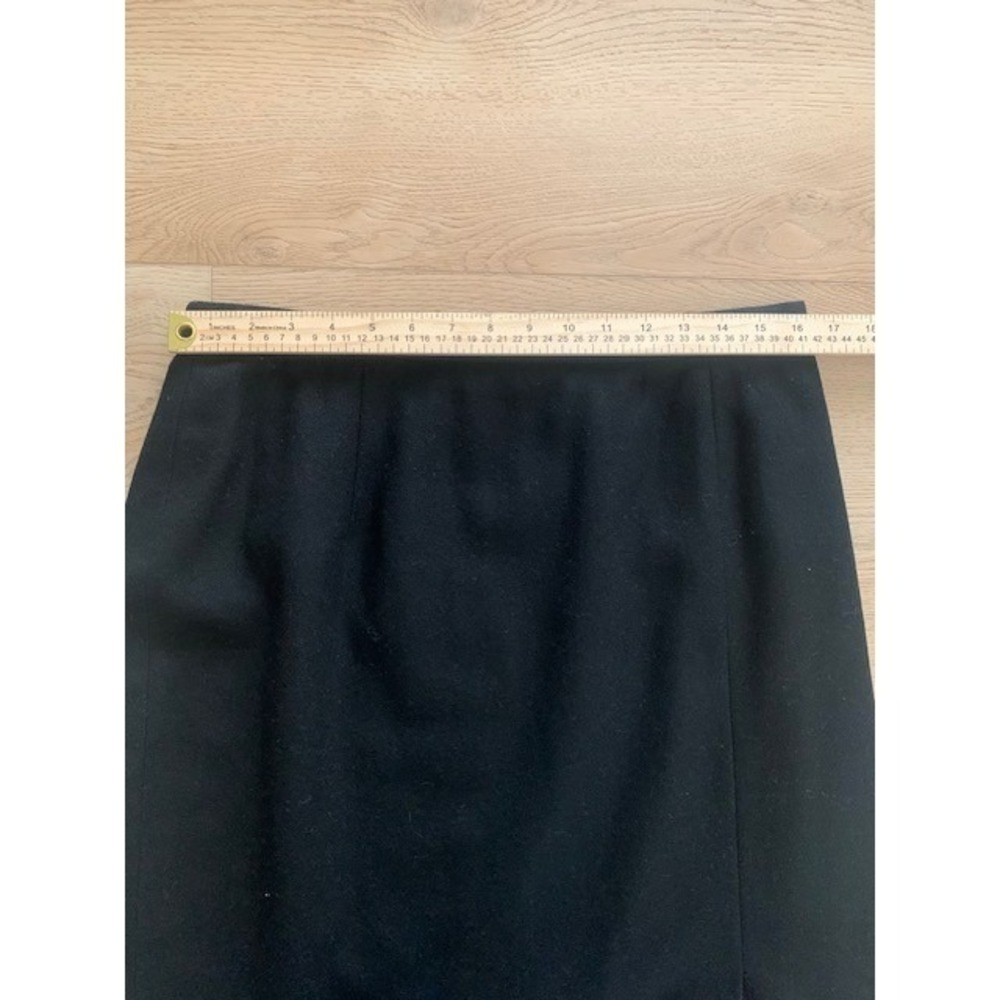 Norton McNaughton Black Wool Skirt Suit Vintage Blazer Set Size 14 16 Woolmark - Picture 12 of 12